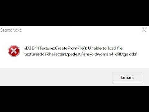 City Car Driving Start exe hatası| nD3D11Texture: