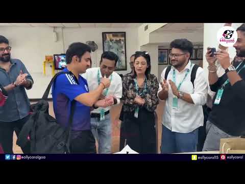 #Allycaral : Gautam Gambhir Thanks Media for Birthday Cake Celebration ❤️