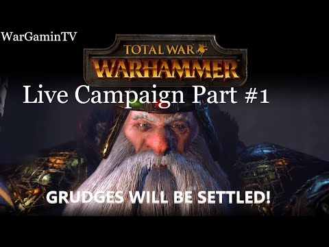 Thorgrim Grudgebearer Very Hard Campaign Part 1 Total War: Warhammer II
