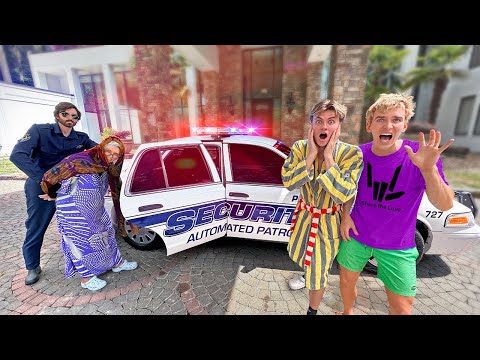 Will the Police keep us safe from Scary Old Lady at Carters House?!