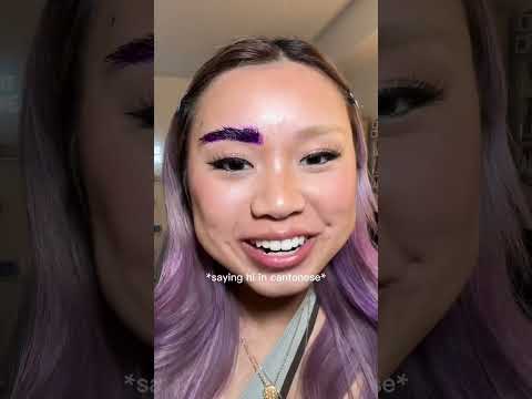 i might elope one day… 👰🏻‍♀️💍 (pt. 2 of dying purple brows)