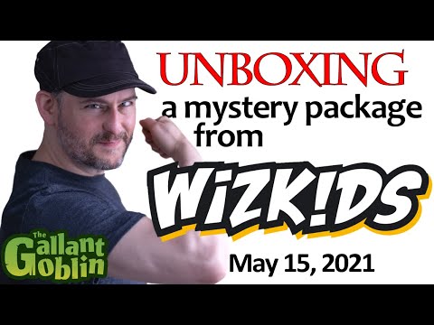 Unboxing a package from WizKids! - May 15, 2021