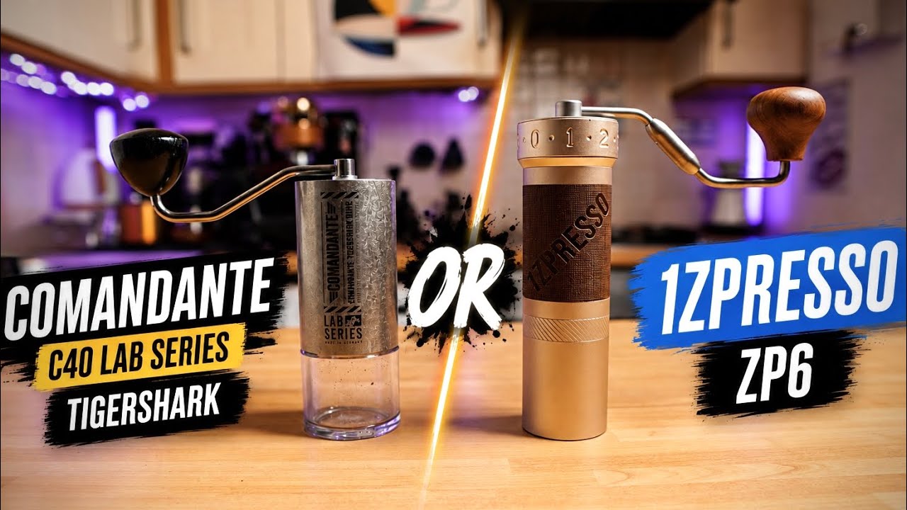 1Zpresso ZP6 vs Comandante C40 Lab Series TS: Which One Makes Better Coffee?