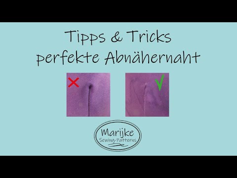2010DE Tipps & Tricks für das perfecte Abnäher