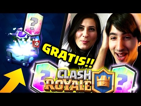 LA mia RAGAZZA trova UNA LEGGENDARIA GRATIS!! Clash Royale ITA By Gioseph e Francesca