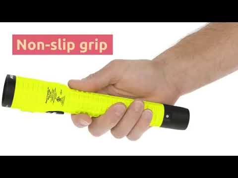 Flameproof Torch LED Rechargeable, Cool White, Alkaline