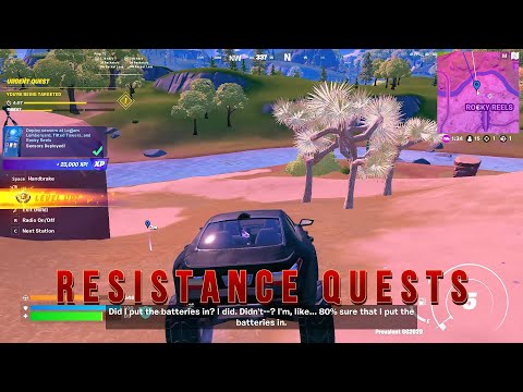 How To Complete ALL WEEK 1 RESISTANCE QUESTS in Fortnite Chapter 3 Season 2