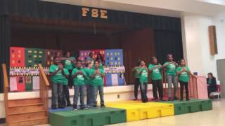Amazing Kids Sing Broadway Beats at School Proformace