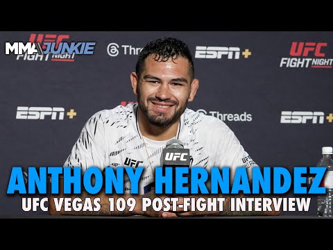 Anthony Hernandez 'flying to Chicago' to confront Du Plessis vs. Chimaev winner | UFC Vegas 109