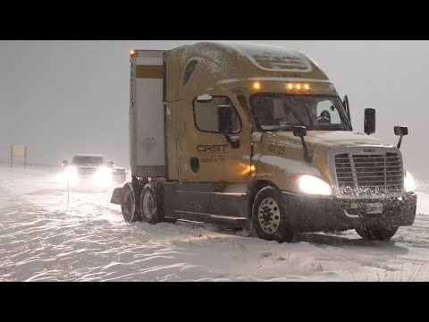 March 13-14, 2021 GREAT Cheyenne Blizzard Shuts Down Downtown!  RECORD BREAKING Snow!