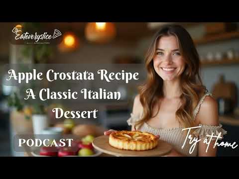 Apple Crostata Recipe | Classic Italian Dessert You Can Make at Home 🍏🇮🇹