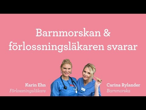 Hur hanterar jag min oro inför förlossningen? Barnmorskorna svarar!