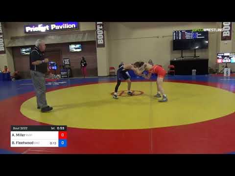 2018 Marine Corps US Open/Senior Men's Freestyle 57 Con 16 #2 - Austin Miller (BVRTC) Vs. Brent Fl