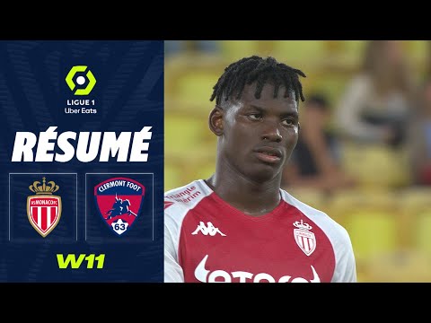 AS MONACO - CLERMONT FOOT 63 (1 - 1) - Highlights - (ASM - CF63) / 2022-2023