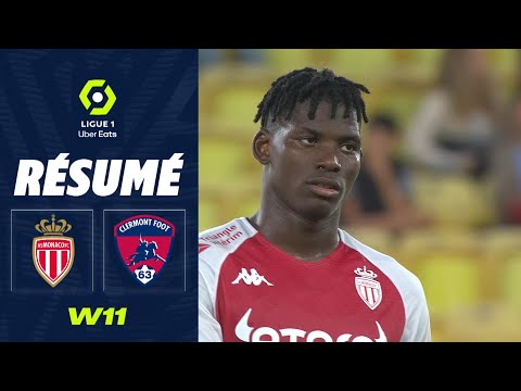 FC AS Monaco Monte Carlo 1-1 Clermont Foot Auvergn...