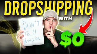 How To Start Dropshipping With NO MONEY in 2021 Shopify Dropshipping