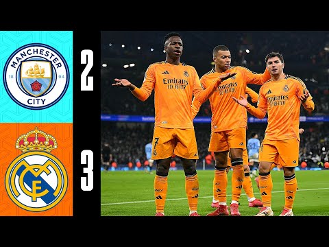 Manchester City 2-3 Real Madrid | HIGHLIGHTS | 2024/25
