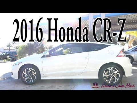 Honda Cr Z 2016 2017 Videos Watch First Drive Reviews 2016 Honda Cr Z Ex Cvt Review
