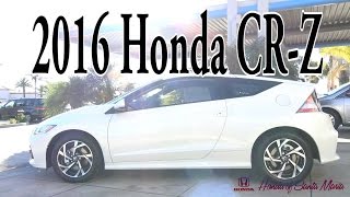 2016 Honda CR-Z EX CVT Review