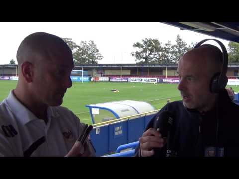 Carl Heeley Interview after Solihull FA Cup game