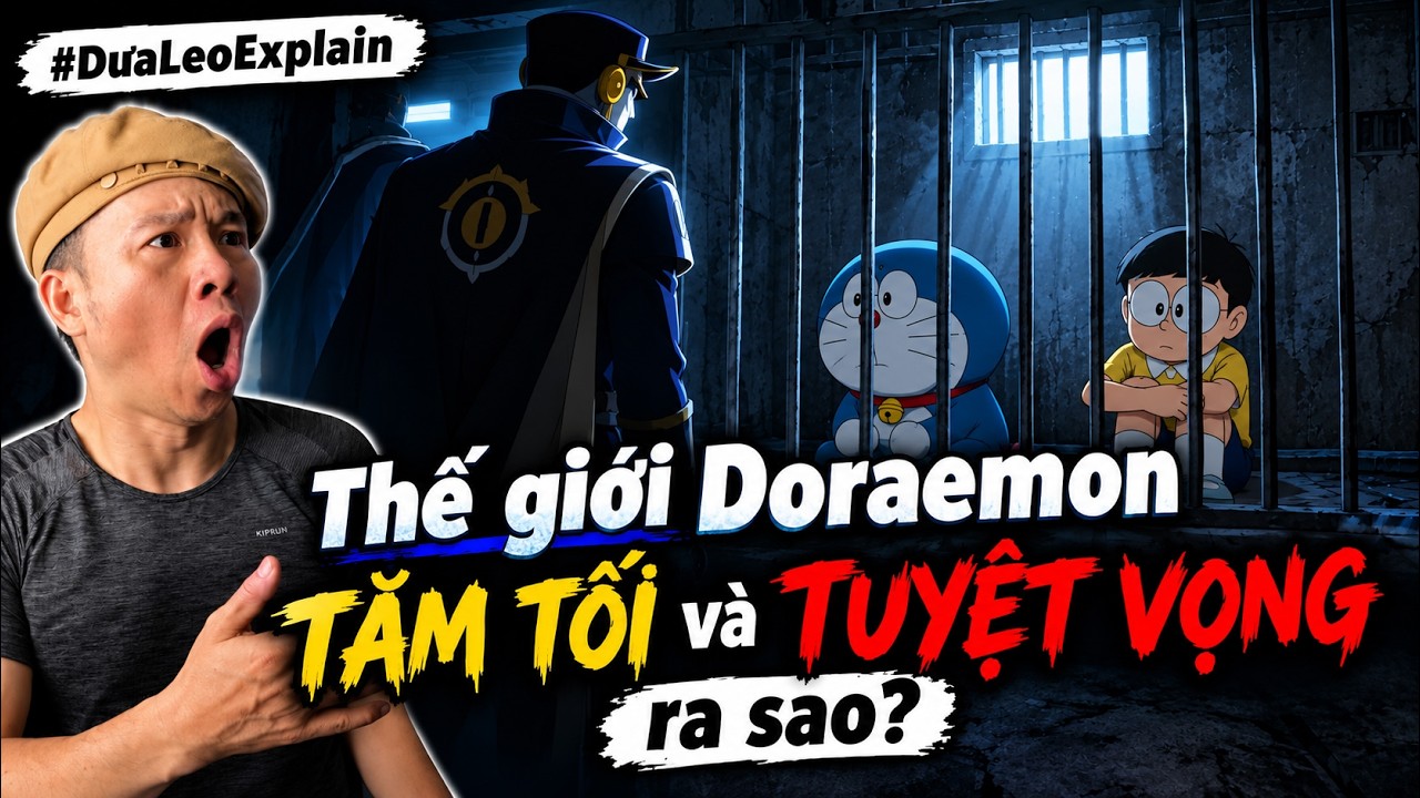 Thế giới Doraemon TĂM TỐI và TUYỆT VỌNG ra sao? #DưaLeoExplain