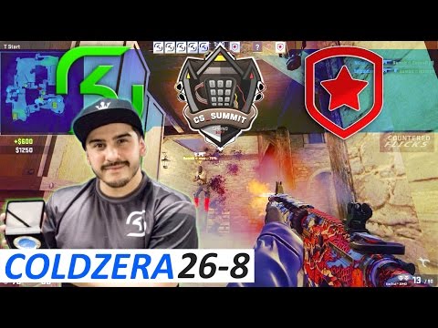 coldzera 26-8 POV / SK vs Gambit / Cobblestone / CS_SUMMIT Spring 2017