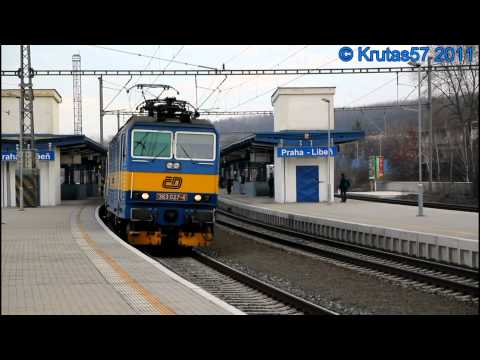 ČD 363.027 - Praha-Libeň, R678, 10.2.2011