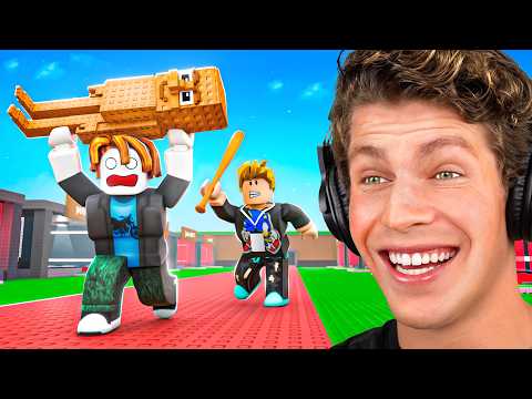 I Taught BEN AZELART How To Play Roblox!