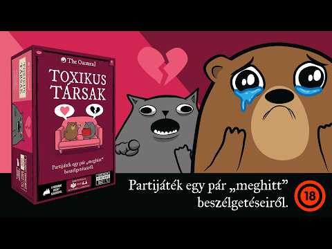 Képregény a legrosszabb párról | Toxikus társak bemutató  - Gémklub