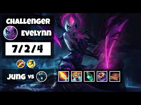 Evelynn 11.8 S11 Jungle Challenger Replay (7/2/4) - BR