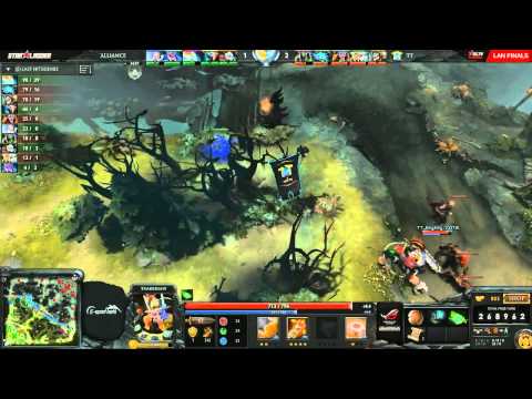 Tinker vs Alliance (Starladder X LAN - Groups)