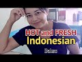 Indo Hot Bakso Street Food With Indonesian Girl