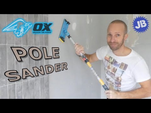OX Pro Series Pole Sander - An easier way to sand the ceiling!