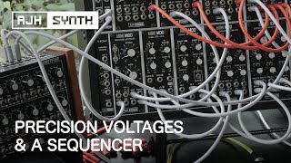 Video thumbnail for PRECISION VOLTAGES & A SEQUENCER - Creating note intervals/chords during a sequence/performance by AJH Synth Official