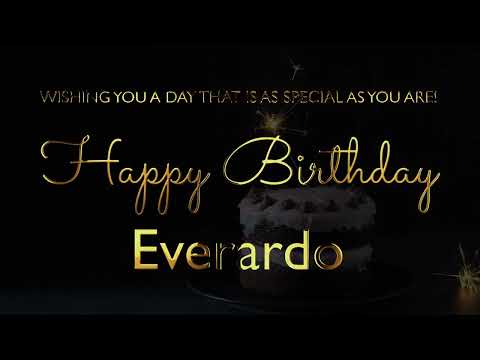 Happy Birthday Everardo
