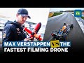 F1 World Champion Max Verstappen Races World's Fastest Filming Drone in his F1 Car