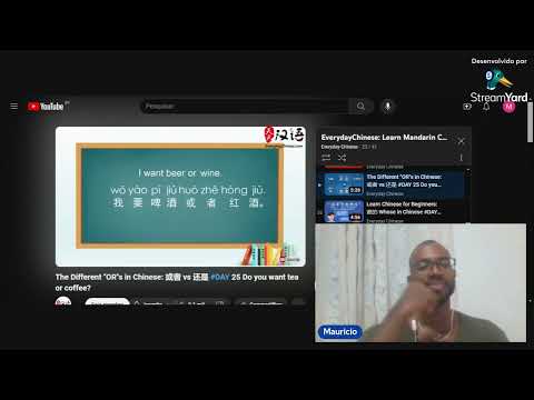 APRENDENDO MANDARIM DIA 27 | MAURICIO IDIOMA