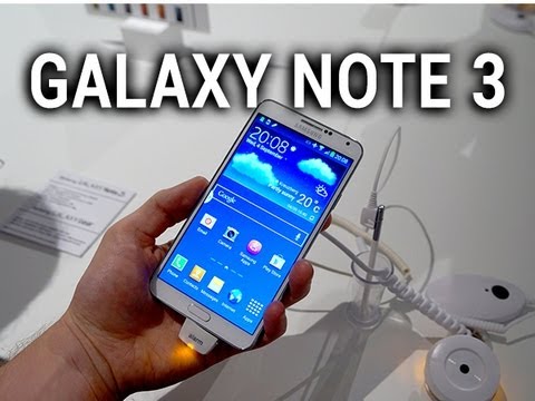 comment ouvrir galaxy note 3