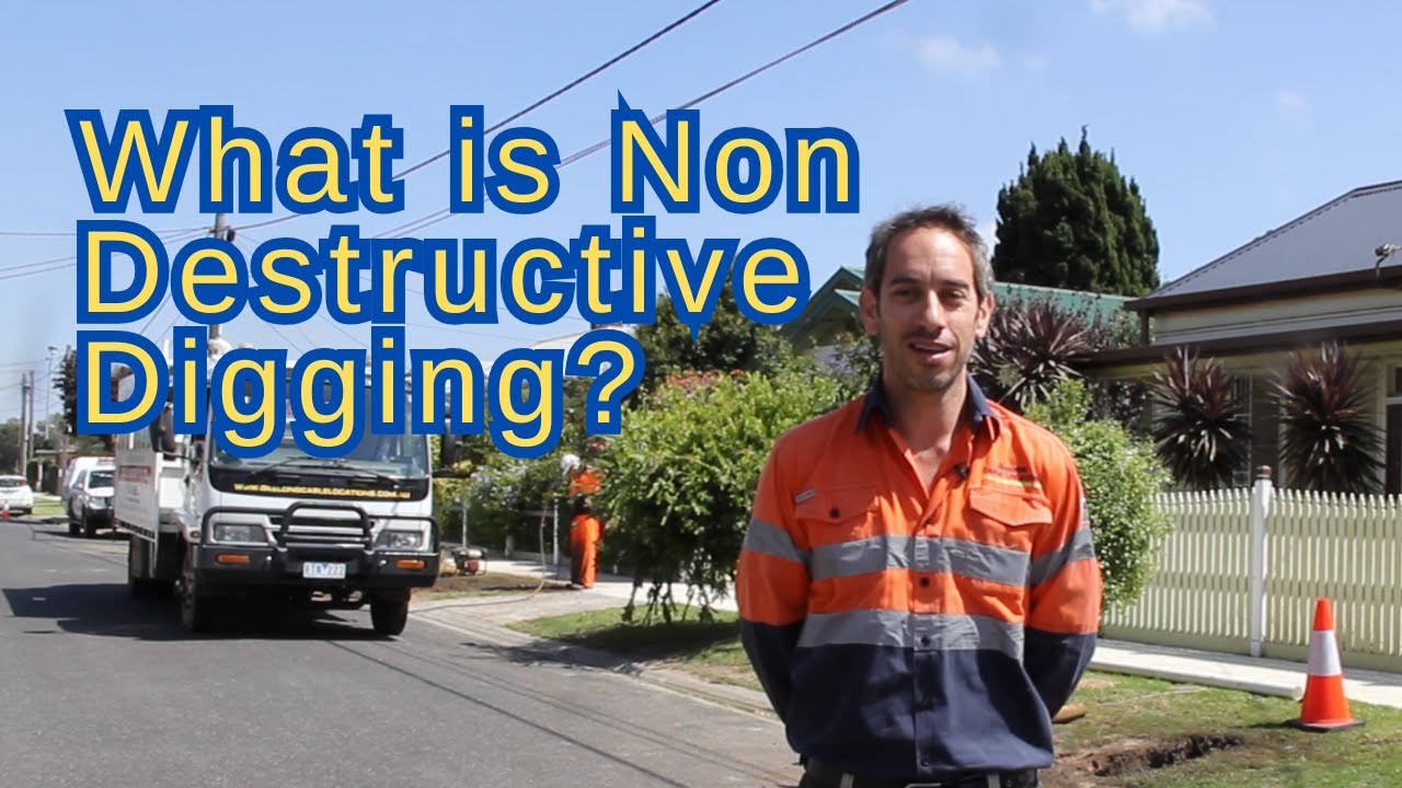 Potholing / Non Destructive Digging / NDD / Hydro Excavation / Vacuum Excavation in North Geelong.