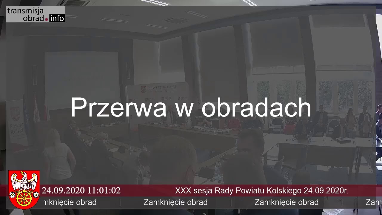 Zdjęcie do XXX sesja Rady Powiatu Kolskiego