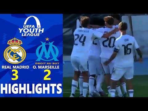 Real Madrid vs Marseille Highlights | U19 UEFA Youth League 2025/2026