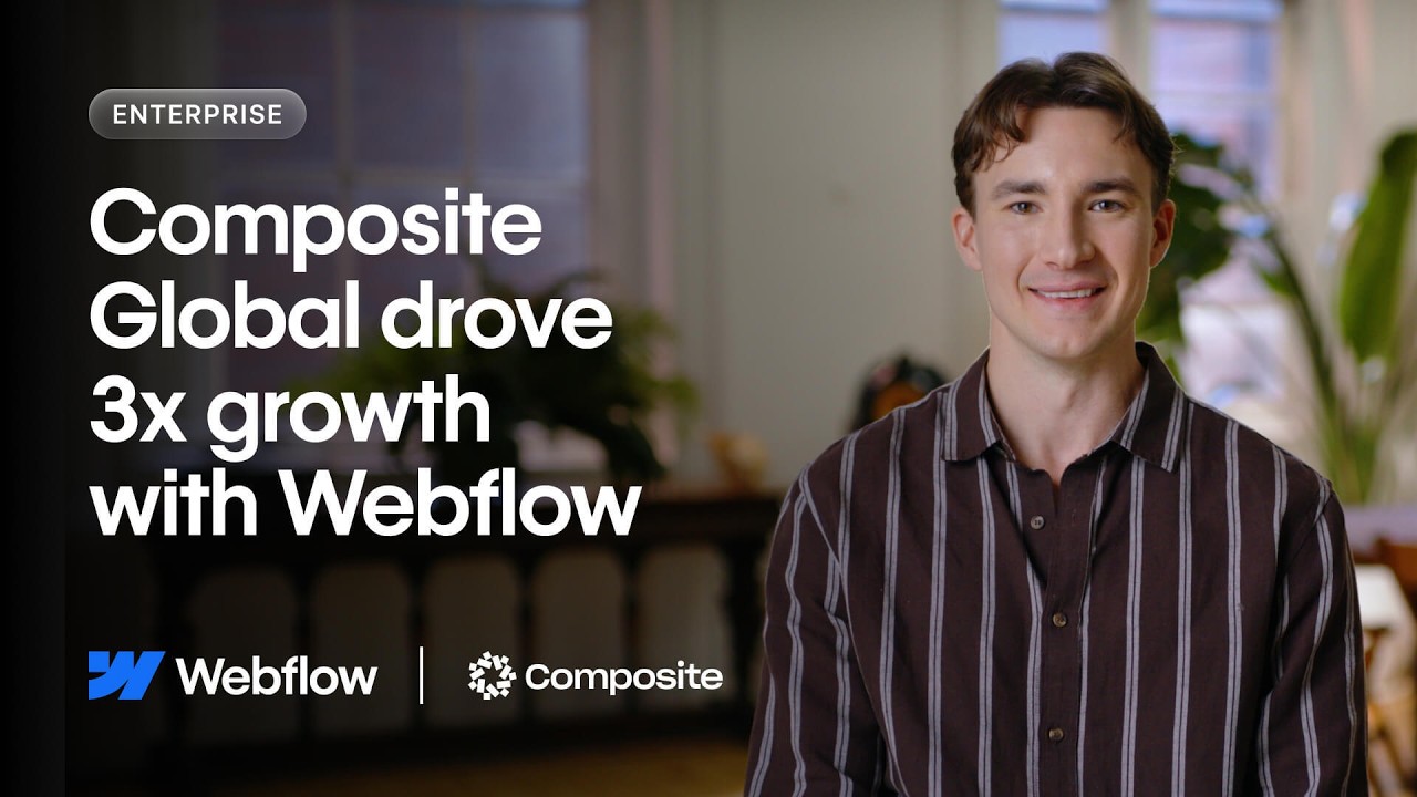 "It Took Them 6 Months. We Did It in 4 Weeks." | Composite Global × Webflow