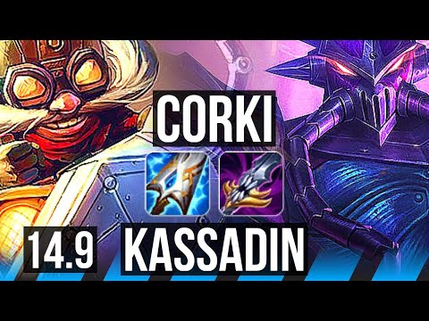 CORKI vs KASSADIN (MID) | 10/2/11, Godlike | EUW Master | 14.9