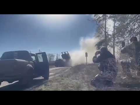 M270 MLRS Firepower Unleashed - Watch this Rocket Launcher in Action!