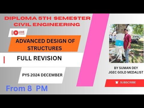 REVISION OF ADVANCED DESIGN OF STRUCTURES (CEPE506/I) 2025 WITH PYS | WBSCTE | 5TH SEM  2026 JAN