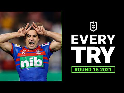 NRL Highlights | Every Try of Round 16 | NRL 2021