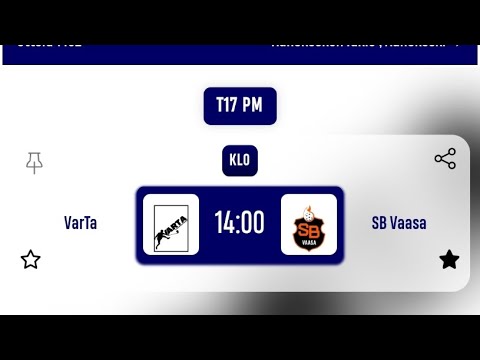 Varta - SB Vaasa T17PM
