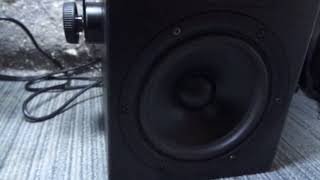 Video thumbnail for DEMO OF PAIR GENELEC 1030A BI-AMPLIFIED MONITOR SPEAKERS FOR SALE by SOHOAUCTION
