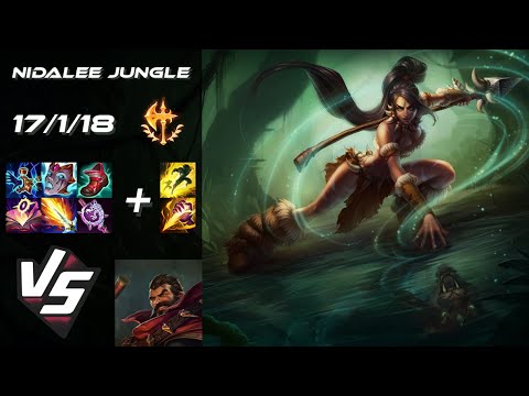 JUNGLE Nidalee vs Graves - EU Challenger Patch 14.21