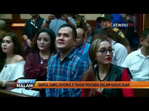 Saipul Jamil Divonis 3 Tahun Penjara